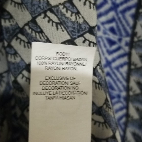 EUC LUCKY BRAND PEASANT TOP - Picture 6 of 7